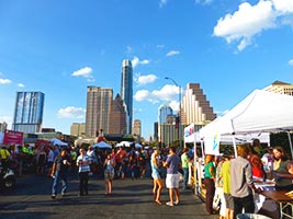 Bat Fest in Austin, Texas