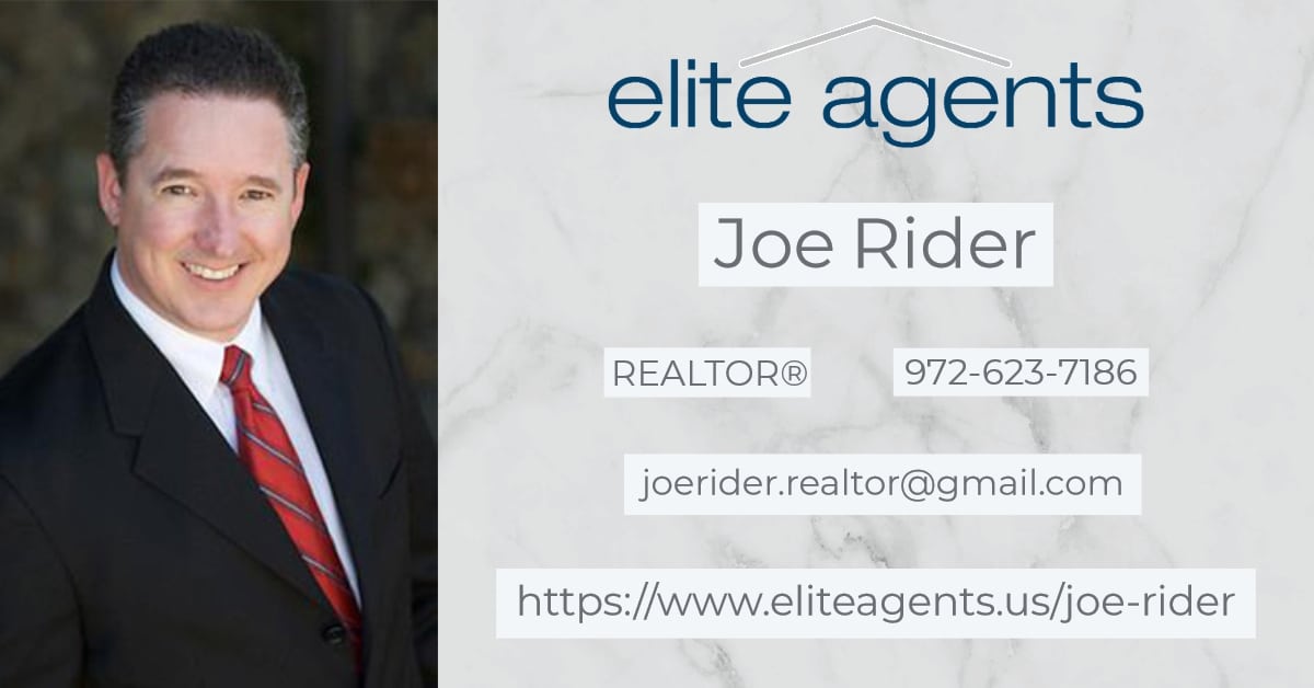 Joe Rider Elite Agents